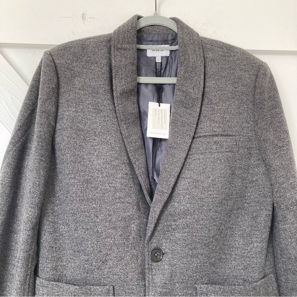 NWT Hyden Yoo Freeman blazer men’s sport coat size 40 charcoal gray - Picture 2 of 11